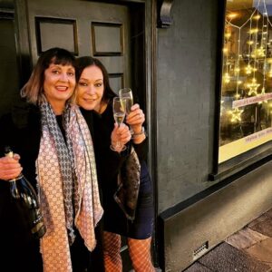 We’ve been celebrating getting the premises license for JJ’s.